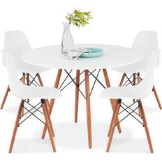 Best Choice Products Compact Mid-Century Dining Set 35.5" 5pcs