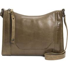 Frye Melissa Zip Leather Crossbody Green