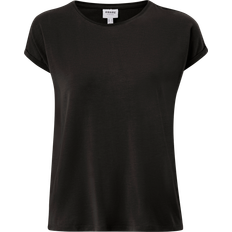 Vero Moda Regular Fit O-hals Sænkede Skuldersømme T-shirt