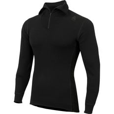 Herre - XL Pikéskjorter Aclima WarmWool Polo Jet Black