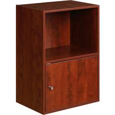 Red Storage Cabinets Convenience Concepts Xtra Cherry Storage Cabinet