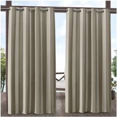 Exclusive Home Canopy Stripe Grommet Top