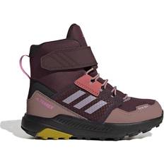 Lila Kinderschuhe adidas Kid's Terrex Trailmaker High Cold.Rdy - Shadow Maroon/Matt Purple Met./Pulse Lilac