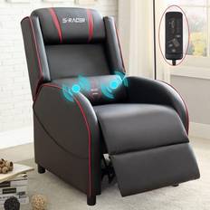 Gaming Chairs Homall Racing Recliner Gaming Chair - Black/Red