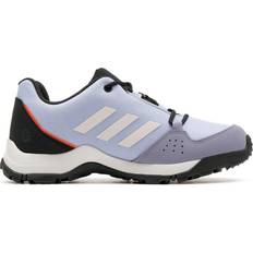 Blau Wanderstiefel Adidas Kid's Terrex Hyperhiker Low Hiking - Blue Dawn/Gray One/Solar Gold