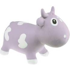 Dyr Hoppeballer CarloBaby Jumping Animal Gray Cow