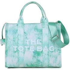 JQAliMOVV Canvas Tote Bag - Green