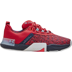 Herren - Rot Trainingsschuhe Under Armour TriBase Reign 5 M - Chakra/Downpour Gray