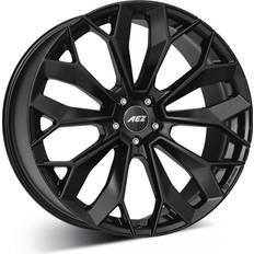 22" Bilfälgar Aez Leipzig Black 10.5x22 5/112 ET43 CB66.6