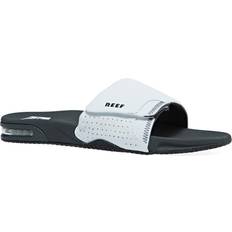 Reef Fanning Slide Mens Sliders Grey White