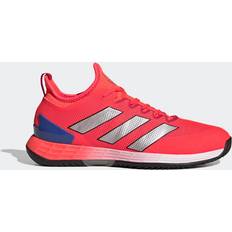 Men - Red Racket Sport Shoes Adidas adizero Ubersonic Tennis Shoes Solar Red Mens