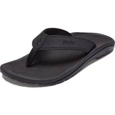 OluKai Pantofole e Sandali OluKai Men's Ohana Black/Black D-Medium