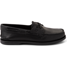 Black - Men Boat Shoes Sperry Authentic Original Brown (D)