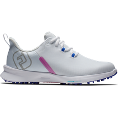 Green - Women Golf Shoes FootJoy Women's Fuel Sport Golf Shoes, 6.5, White/Pink