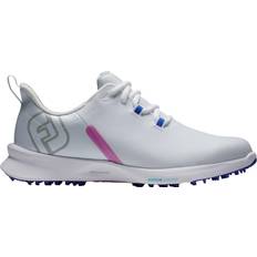 FootJoy Gummi Golfsko FootJoy Fuel Sport W - White/Pink/Blue