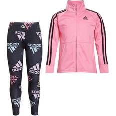 Sportswear Garment Tracksuits adidas Girl's Brand Love Tricot Jacket Set