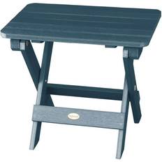 Blue Garden Table highwood® Folding Adirondack