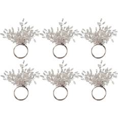 Zingz & Thingz Beaded Burst Napkin Ring 3.8cm 6pcs