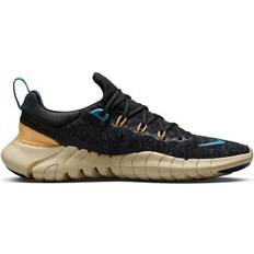 Nike Free Run 5.0 W - Black/Anthracite/Wheat Gold/Noise Aqua