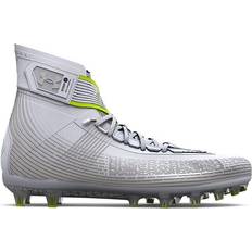 Under Armour Laced Soccer Shoes Under Armour Highlight MC M - White/Metallic Silver