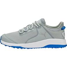 Puma Laced Golf Shoes Puma Men's Fusion Grip Golf Shoes, 11.5, Grey/Blue Gray