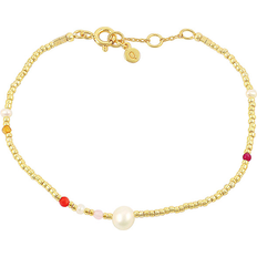 Hultquist Armbånd Hultquist Alaine Bracelet - Gold/Pearls