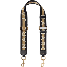 Marc Jacobs Bag Accessories Marc Jacobs The Logo Webbing Strap - Gold Multi