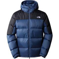 Black north face hoodie mens The North Face Diablo Down Jacket - Shady Blue/TNF Black