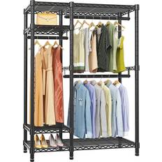 Gold Clothing Storage Vipek V2S Garment Clothes Rack 44.9x70.9"