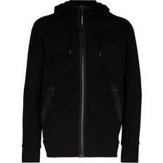 Diagonal Raised Fleece Goggle Hoodie