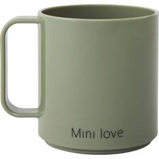 BPA-fritt - Rosa Koppar Design Letters Mini Love Mugg 17cl