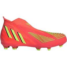 Adidas Junior Predator Edge + Game Data FG - Solar Red /Solar Green /Core Black