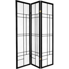 Oriental Furniture 3-Panel Room Divider 51x70.2"