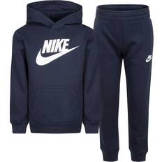 Nike Toddler Sportswear Club Fleece Hoodie & Joggers Set - Midnight Navy (26I319-U90)