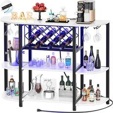 Wine Racks Unikito Freestanding Floor Bar Wine Rack 47.5x36"