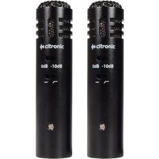 Citronic ECM20 Condenser Stereo Microphones, Pair