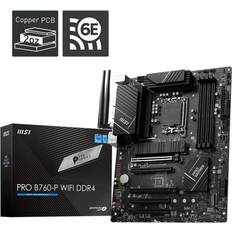 Schede Madre MSI PRO B760-P WIFI DDR4 1700 2.5Gb LAN 2xM.2 Slots