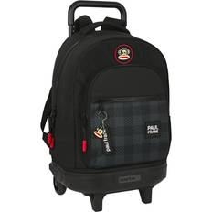 Paul Frank School Rucksack with Wheels Campers Black (33 x 45 x 22 cm)