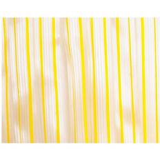 Amarillo Cortinas Edm Cortina De Cinta De Plastico 32 Tiras 90x210 cm