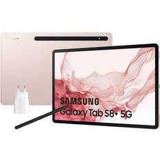 Galaxy tab s8 plus Samsung Galaxy Tab S8 Plus 5G 8GB/256GB 12.4" Rosa