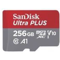 Sandisk ultra 256gb microsdxc SanDisk MICROSDXC ULTRA HUKOMMELSESKORT 256 GB A1 C10 V10 ➞ På vej til lager forventet dato: 30.03.2023