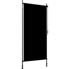 Cortinas vidaXL Estor Enrollable De Exterior Gris Antracita 100x270 cm