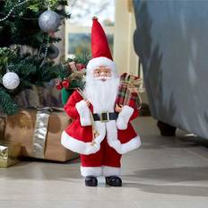 Three Kings Santa Claus Decoration 40cm Red Figurine