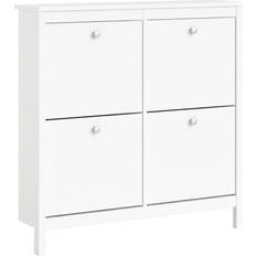 Furniture To Go Madrid White Skoställ 102.4x102.9cm