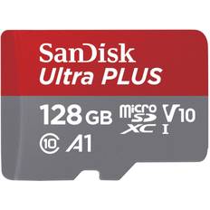 Sandisk microsdxc ultra+ SanDisk MICROSDXC ULTRA HUKOMMELSESKORT 128 GB A1 C10 V10 ➞ På vej til lager forventet dato: 31.03.2023