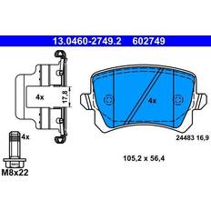 ATE Kit Pastiglie Freno 13.0460-2749.2