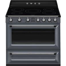 Smeg slate grey Smeg VICTORIA TR90IGR2 INDUKTIONSSPIS Grå