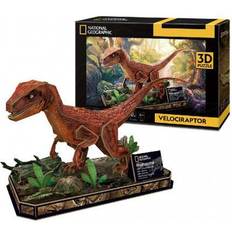 CubicFun Puslespil CubicFun CubicFun 3D Puslespil National Geographic Welociraptor