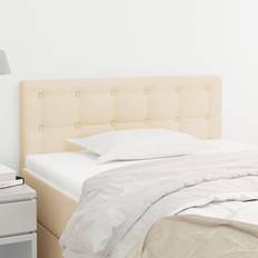 vidaXL 100x5x78/88 stof Sengegavl