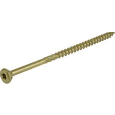 Yellow Screws Hillman Power Pro No. 10 X 4 Star Flat Head Premium Deck Screws 1 lb 57 pk